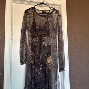 Johnny Was mesh dress